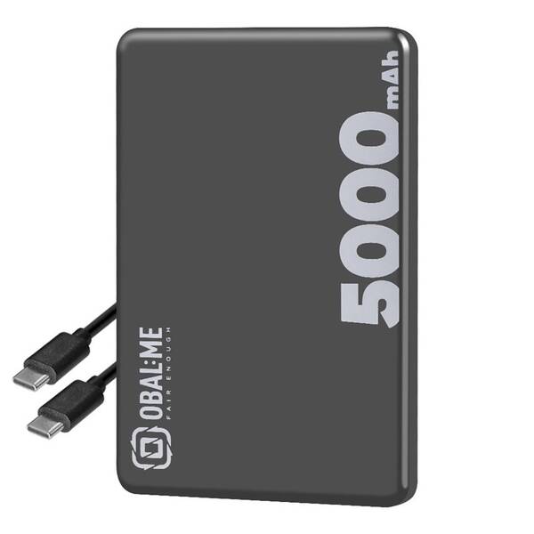 Powerbanka Obal:Me MagNetix Powerbanka 5000mAh černá

