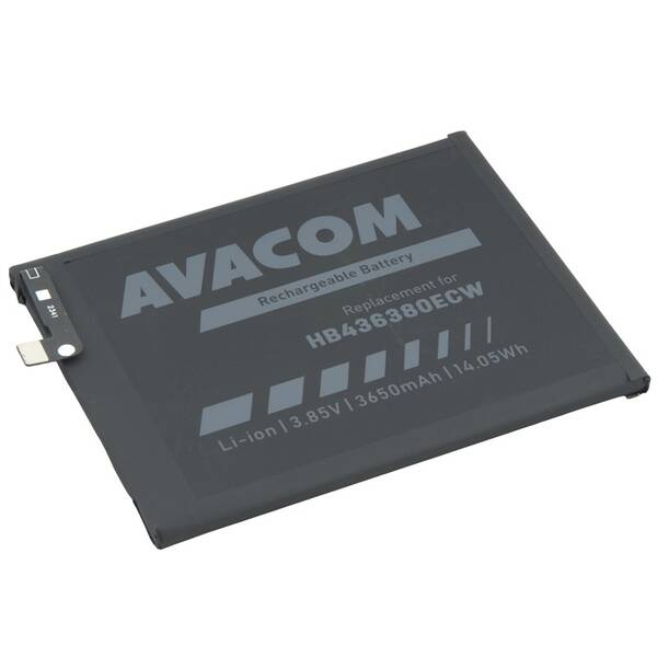 Baterie Avacom do mobilu Huawei P30, Li-Ion 3,85V 3650mAh, (náhrada HB436380ECW) černá

