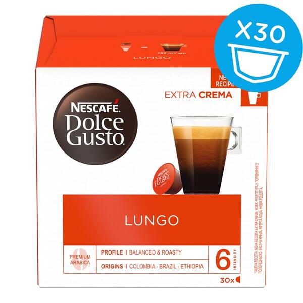  NESCAFÉ Lungo kávové kapsle 30 ks 

