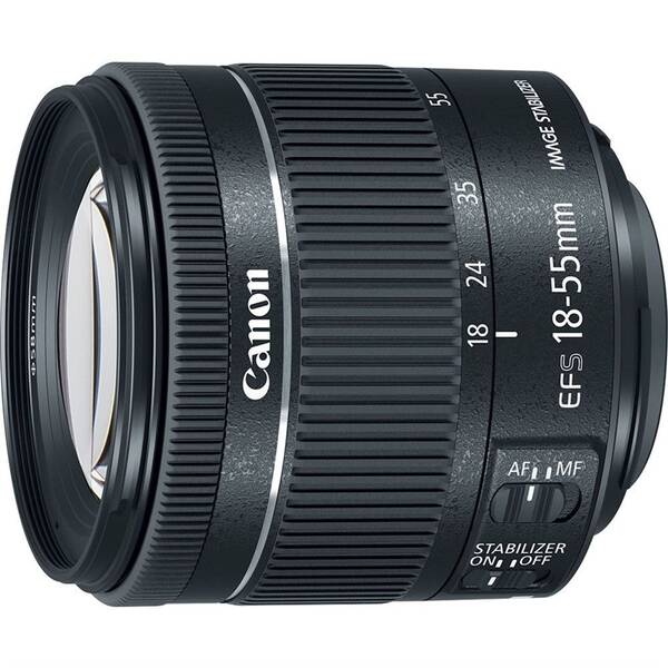 Objektiv Canon 18-55 mm f/4-5.6 IS STM černý

