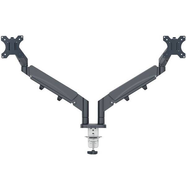 Držák Leitz Ergo na 2 monitory 17" až 32", nosnost 9 kg šedý

