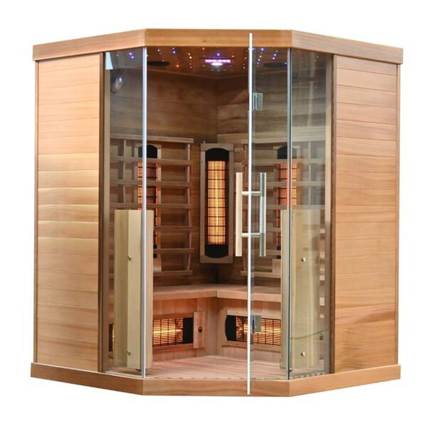 Infrasauna Belatrix Cedr Superior 3/4 Lux 

