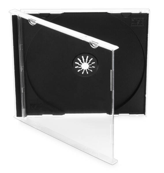 Obal Cover IT pro CD,10mm jewel, 10ks/bal černý

