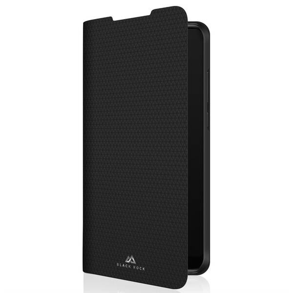 Pouzdro na mobil flipové Black Rock The Standard Booklet na Huawei P30 Lite černé


