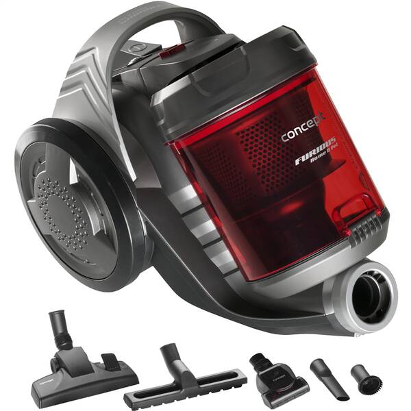 Podlahový vysavač Concept VP5150 Home & Pet 800 W červený

