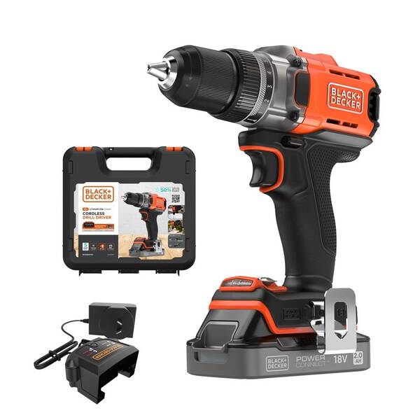 Aku vrtačka Black-Decker BCD382D1XK-QW (s baterií) 
