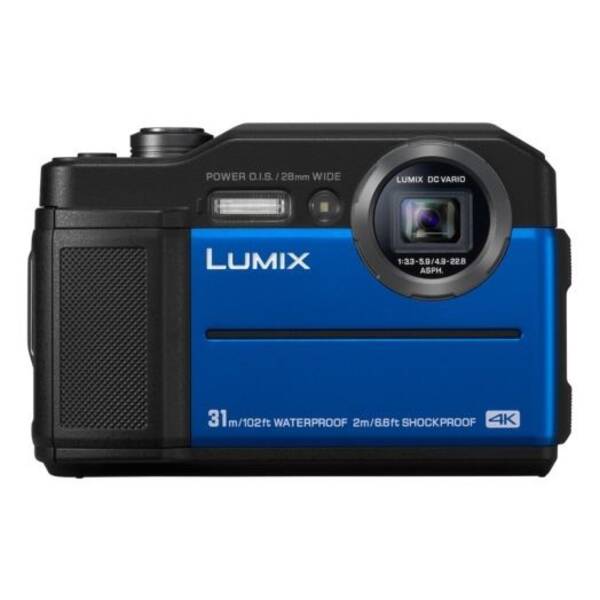 Digitální fotoaparát Panasonic DC-FT7 modrý


