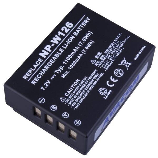 Baterie Avacom Fujifilm NP-W126 Li-Ion 7,2V 1100mAh 

