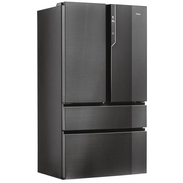 Americká lednice Haier HB26FSNAAA stříbrná

