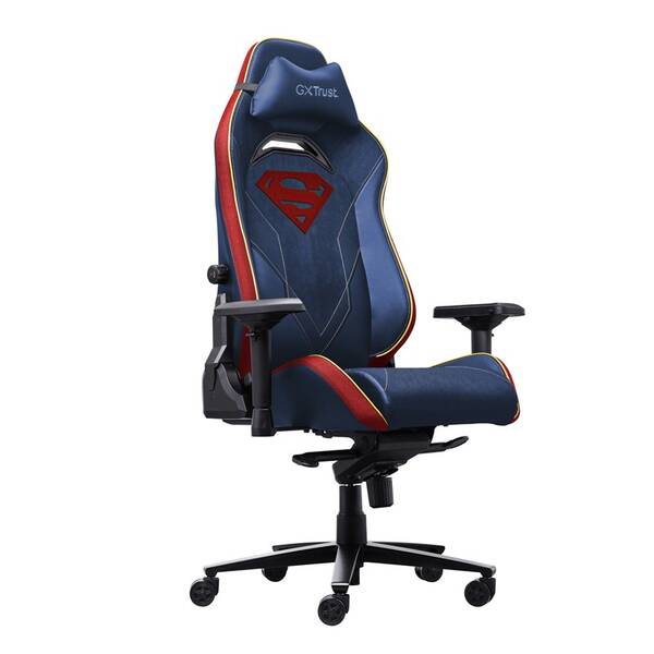 Herní židle Trust GXT 721SM RUYA PRO Superman modrá

