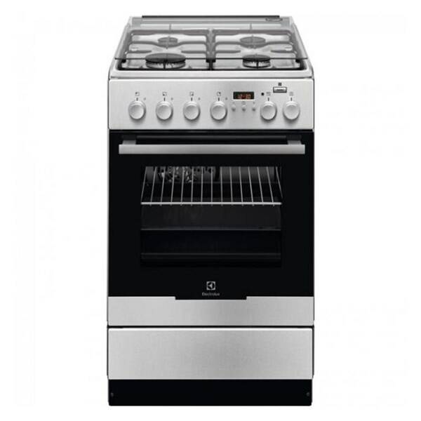 Kombinovaný sporák Electrolux EKK54951OX nerez

