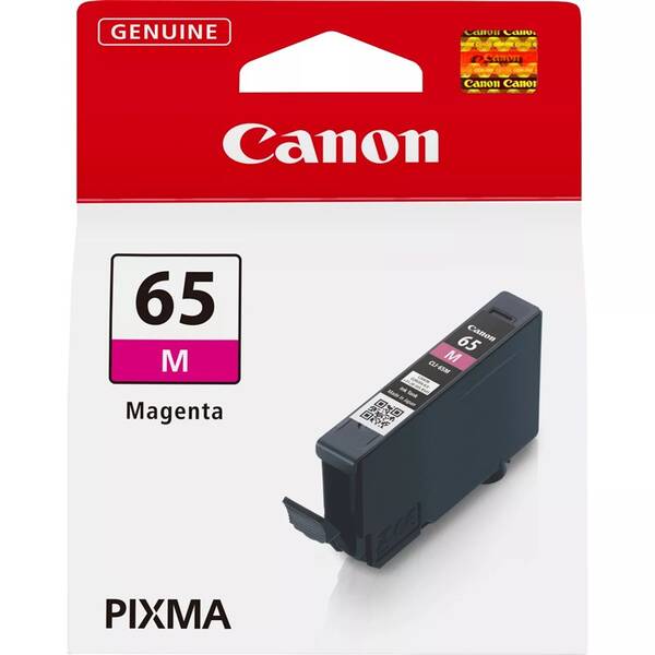 Inkoustová náplň Canon CLI-65, 610 stran purpurová

