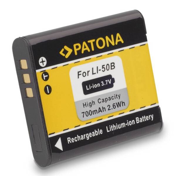 Baterie PATONA pro Olympus Li-50B 700mAh 

