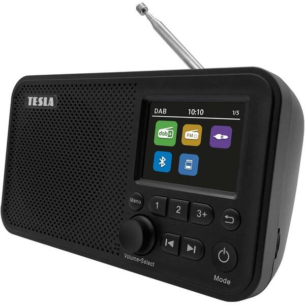 Radiopřijímač s DAB+ Tesla Sound DAB75 černý

