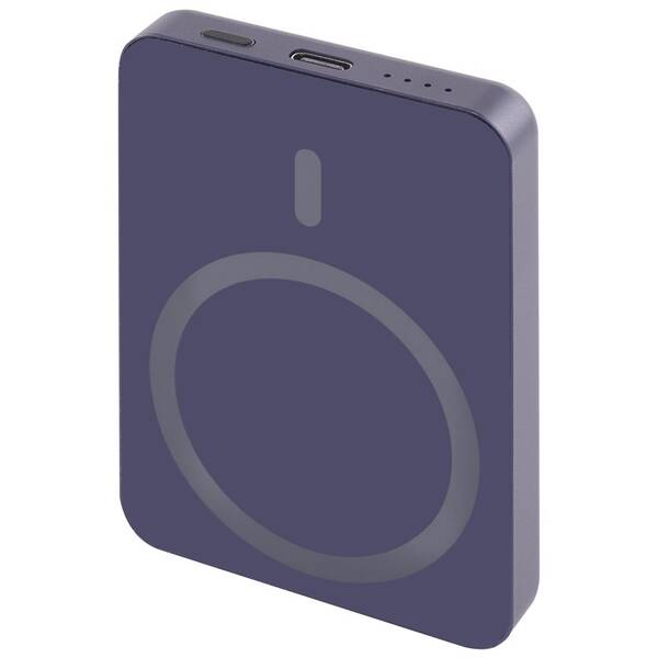 Powerbanka EMOS WI 522, 5 000 mAh, 20 W+Wireless modrá

