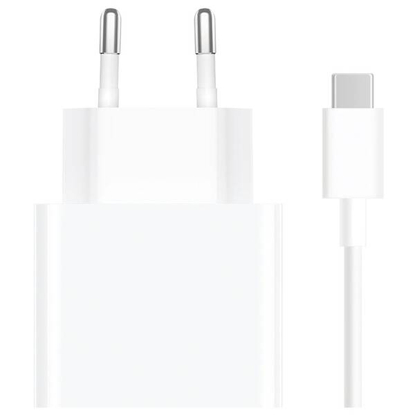 Nabíječka do sítě Xiaomi Charging Combo 33W, 1x USB-A + USB-C kabel 1m bílá


