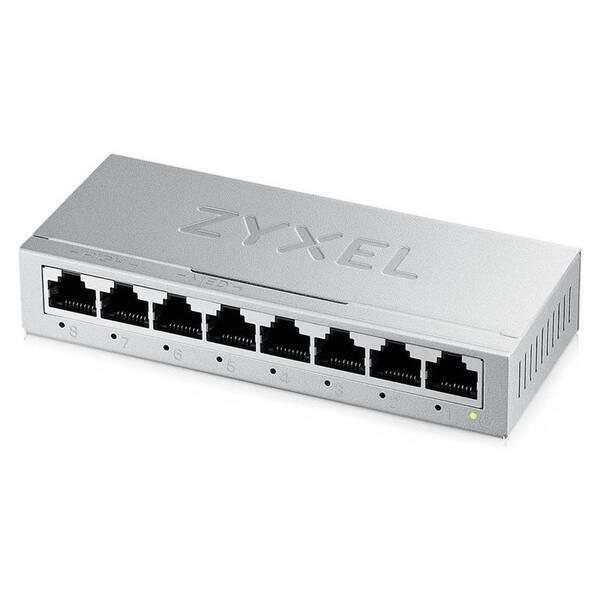 Switch ZyXEL GS-108B V5 8-Port stříbrný

