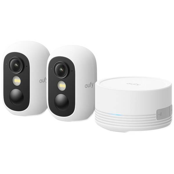 IP kamera Anker eufy C35 (2 ks + HomeBase Mini) bílá

