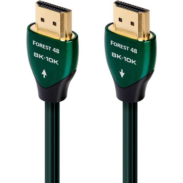 Kabel AUDIOQUEST HDMI 2.1 Forest 48, 0,6 m černá barva
