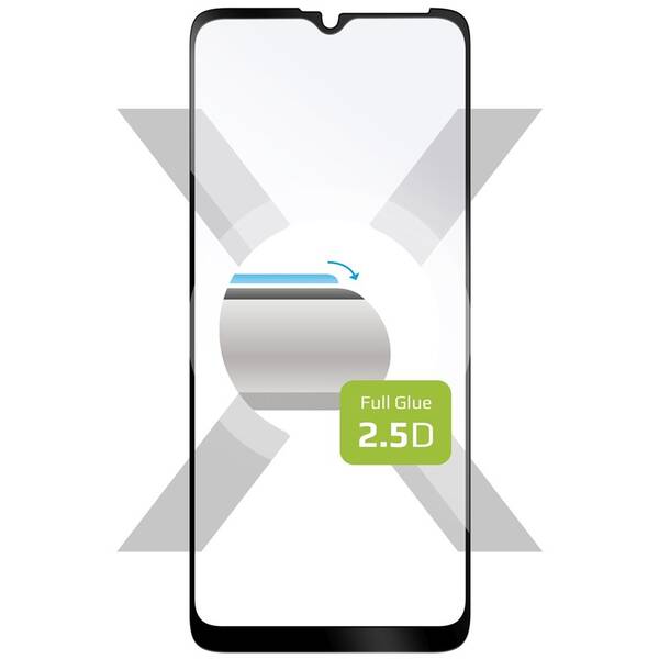 Tvrzené sklo FIXED Full-Cover na Motorola Moto E7 Power/E7i Power černé

