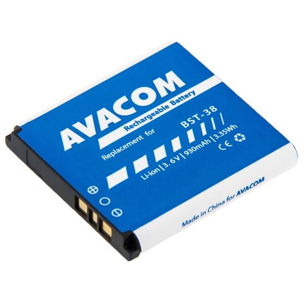 Baterie Avacom pro Sony Ericsson S510i, K770 Li-Ion 3,6V 930mAh (náhrada BST-38) 


