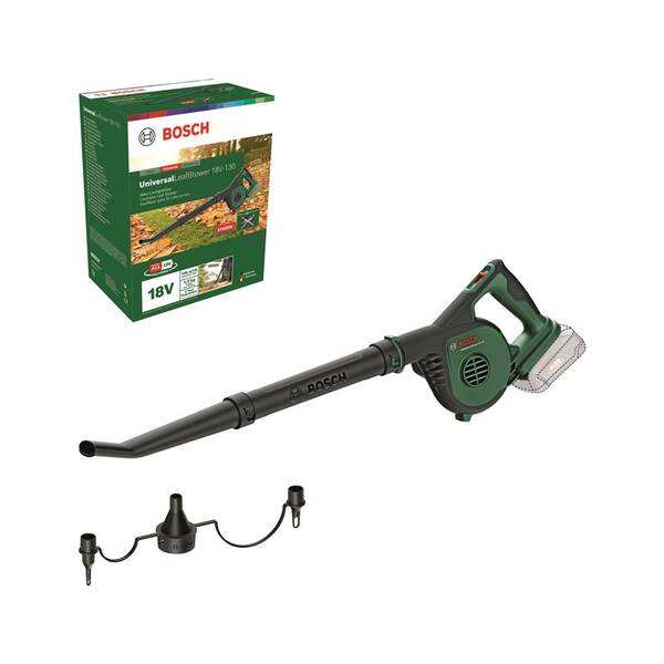 Fukar zahradní Bosch UniversalLeafBlower 18V-130 (bez baterie) 

