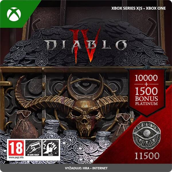 Blizzard Xbox Acheter Diablo IV - 11500 Platinum - elektronická licence 

