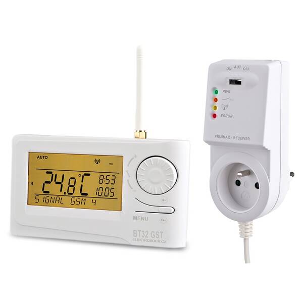 Termostat Elektrobock bezdrátový s GSM modulem 


