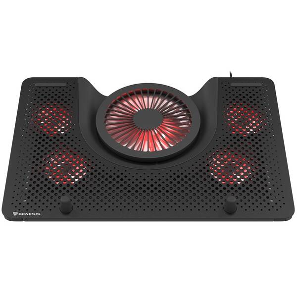 Chladící podložka pro NTB Genesis OXID 550, LED, pro 17,3" černá

