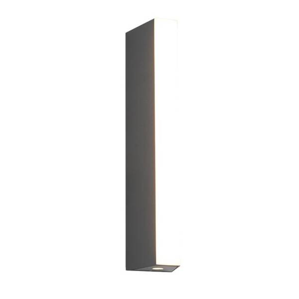 Nástěnné svítidlo TRIO Marne, 30 cm antracitové

