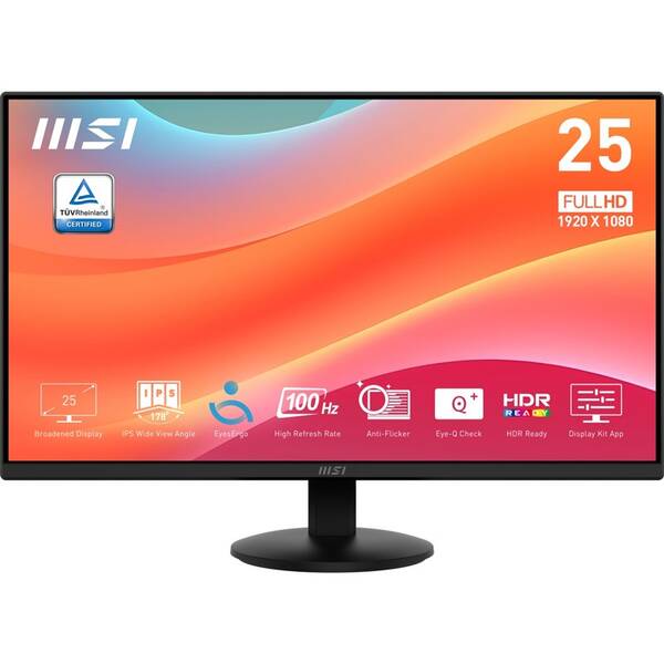 Monitor MSI Pro MP252L černý


