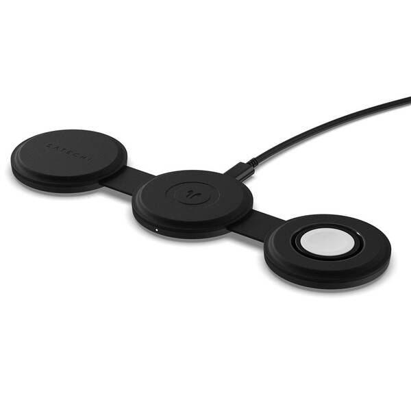 Bezdrátová nabíječka Satechi OntheGo 3v1 černá

