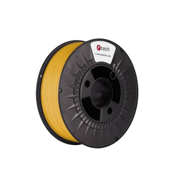 Filament C-Tech ESSENTIAL LINE, PLA, 1,75mm, 1kg žlutý

