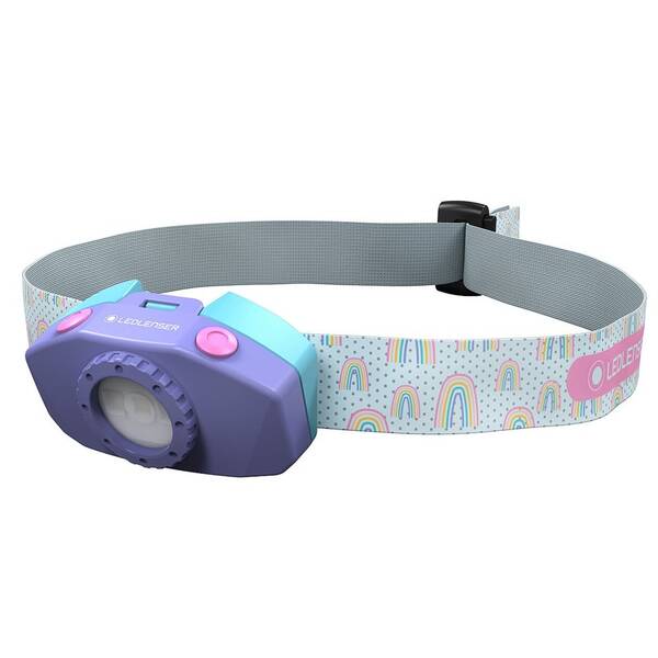 Čelovka LEDLENSER KIDLED 2 RAINBOW bílá/fialová

