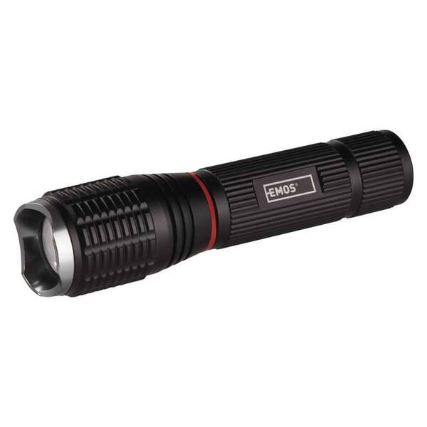 Svítilna EMOS COB LED + LED P3111, 230 lm, 3× AAA, fokus 

