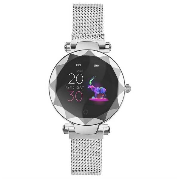 Chytré hodinky IMMAX SW12 stříbrné

