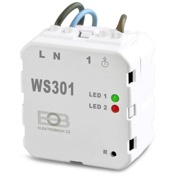 Přijímač Elektrobock WS301, do instalační krabice 
