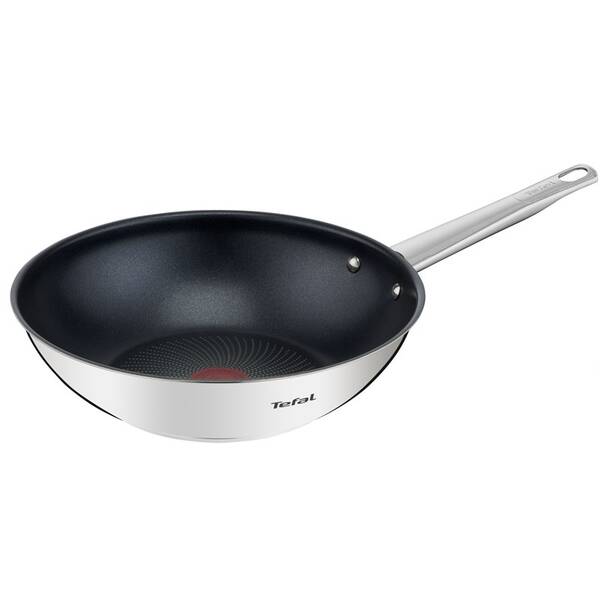 Pánev WOK Tefal B9221904, 28 cm nerez
