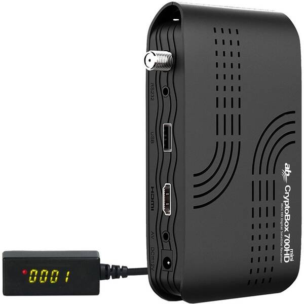 Satelitní přijímač AB Cryptobox AB700HD mini černý

