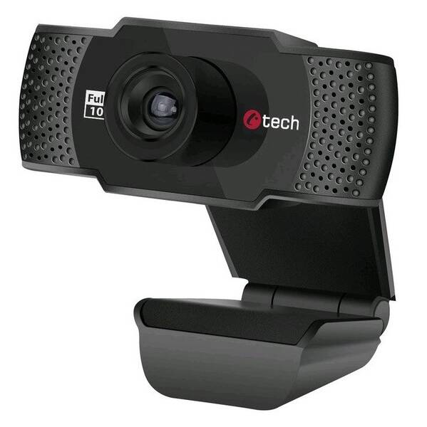 Webkamera C-Tech CAM-11FHD, 1080p černá barva
