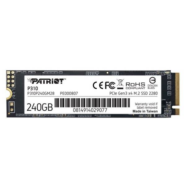 SSD Patriot P310 240GB 

