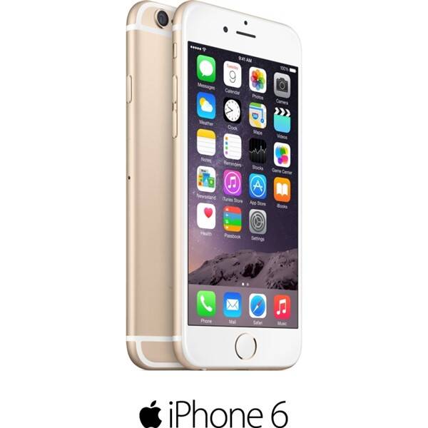 Mobilní telefon Apple 16GB - gold zlatý

