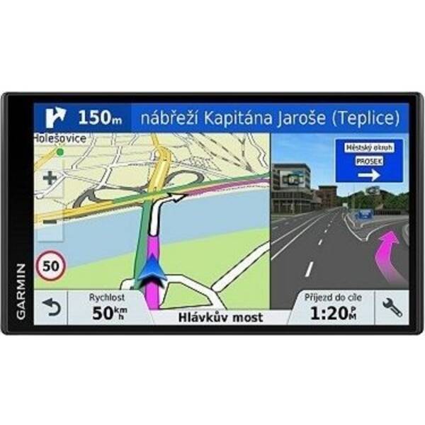 Navigační systém GPS Garmin DriveSmart 61S Lifetime Europe45 černá

