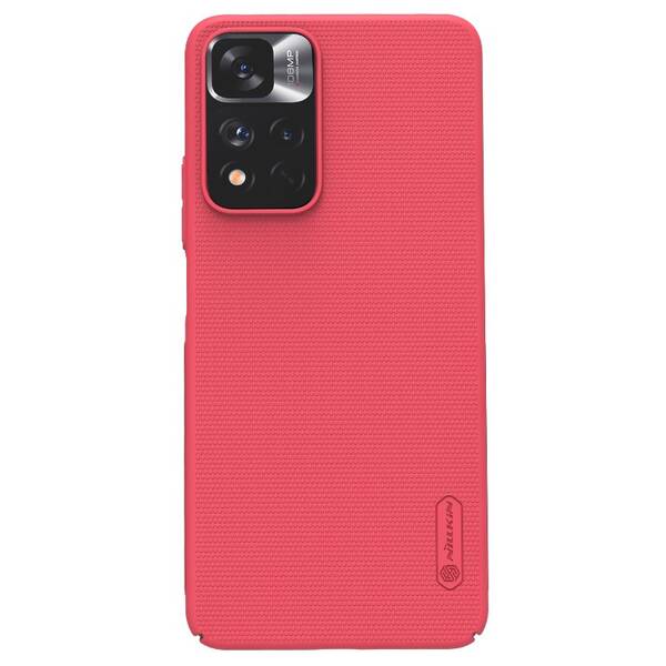 Kryt na mobil Nillkin Super Frosted na Xiaomi Redmi Note 11 5G/Poco M4 Pro červený

