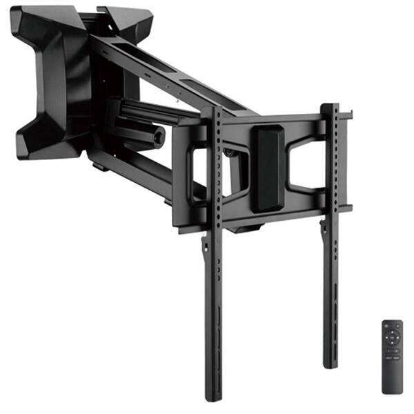 Držák TV Mk Floria MKF-21DM647, motorizovaný, pro úhlopříčku do 70", nosnost 35 kg černá barva
