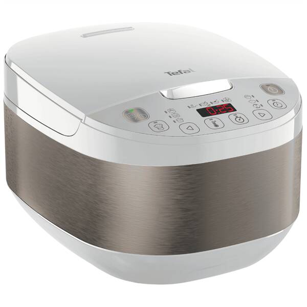 Multifunkční hrnec Tefal RK6221E1 Simplycook plus, 4 l stříbrný/bílý

