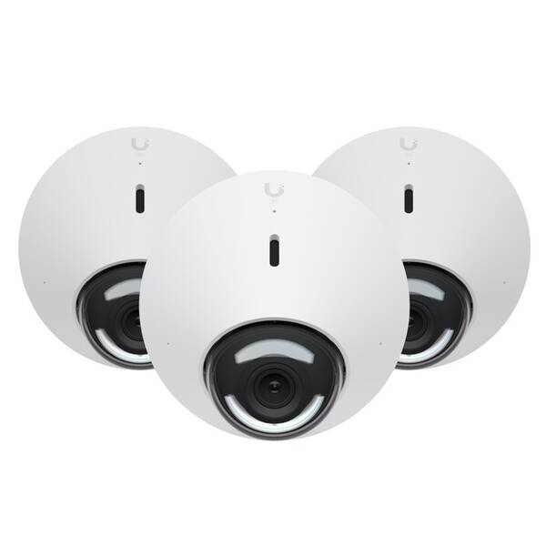 IP kamera Ubiquiti UniFi Protect G5 Dome, 2K, 3ks bílá

