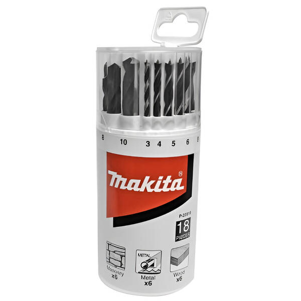 Sada vrtáků Makita P-23818 (18 ks) 

