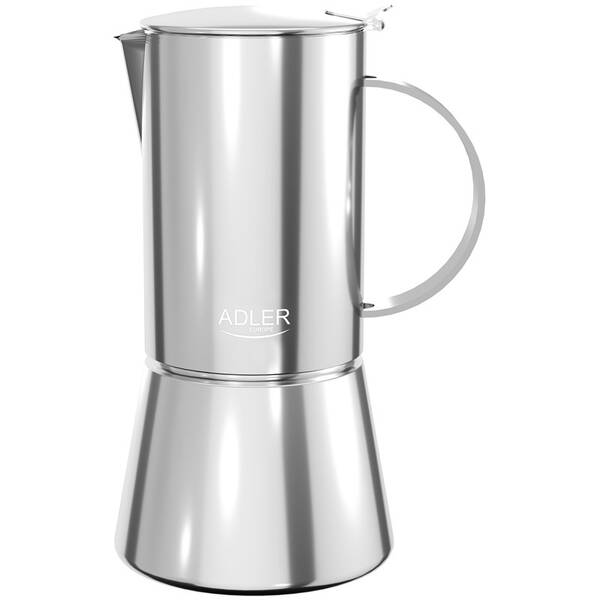 Moka konvice Adler AD4419 stříbrná

