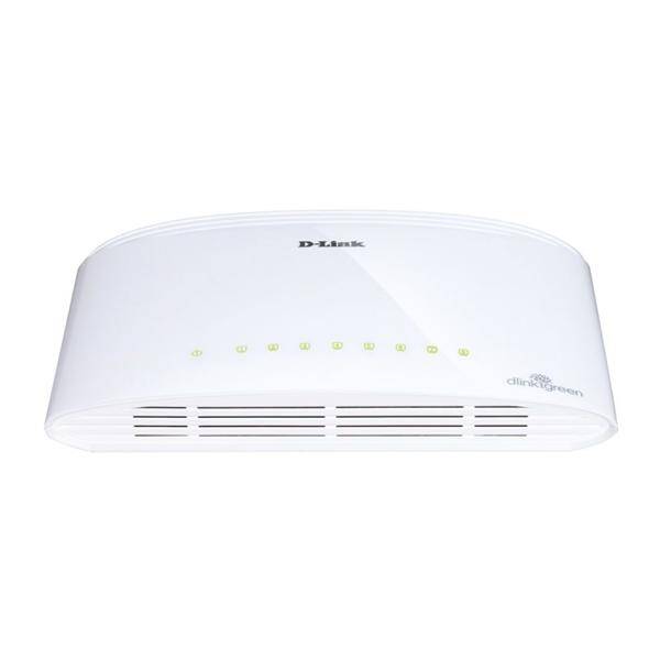 Switch D-Link DGS-1008D stříbrný

